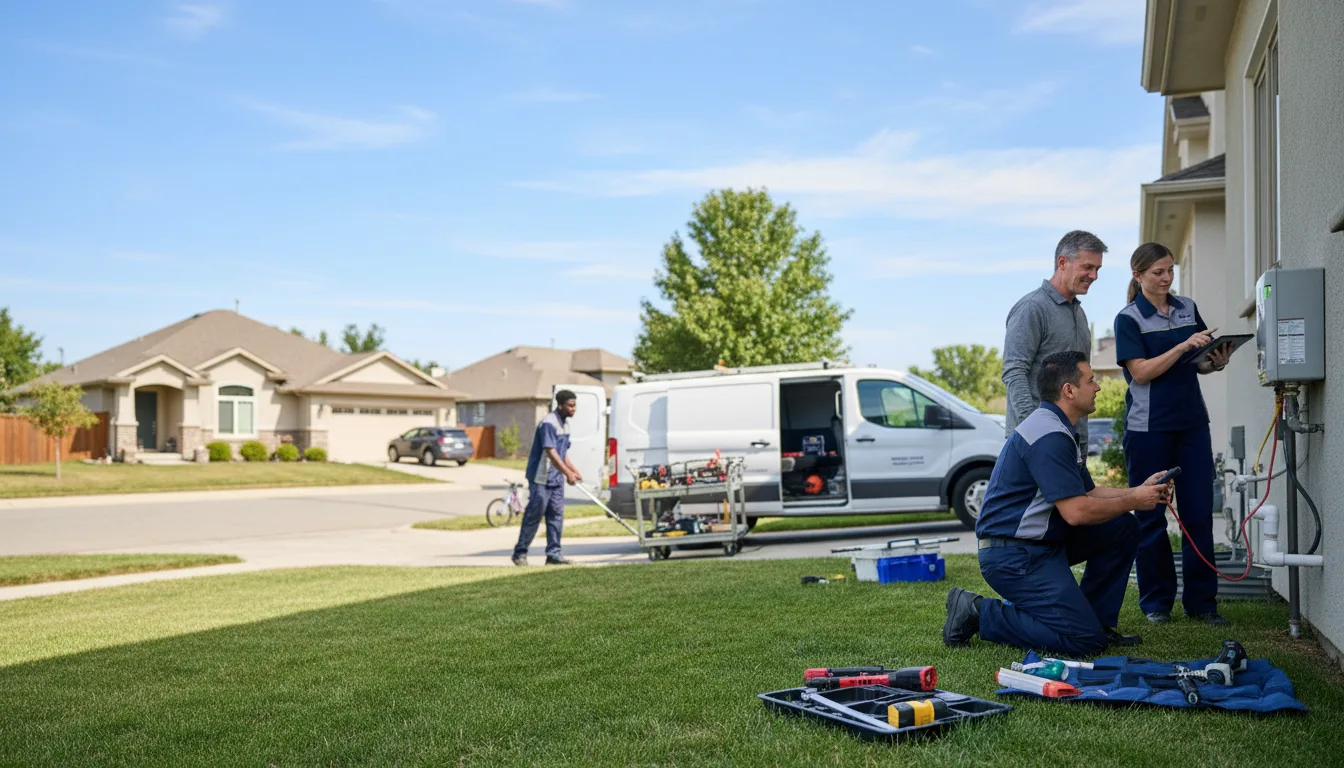 Tankless water heater service in Colby, KS